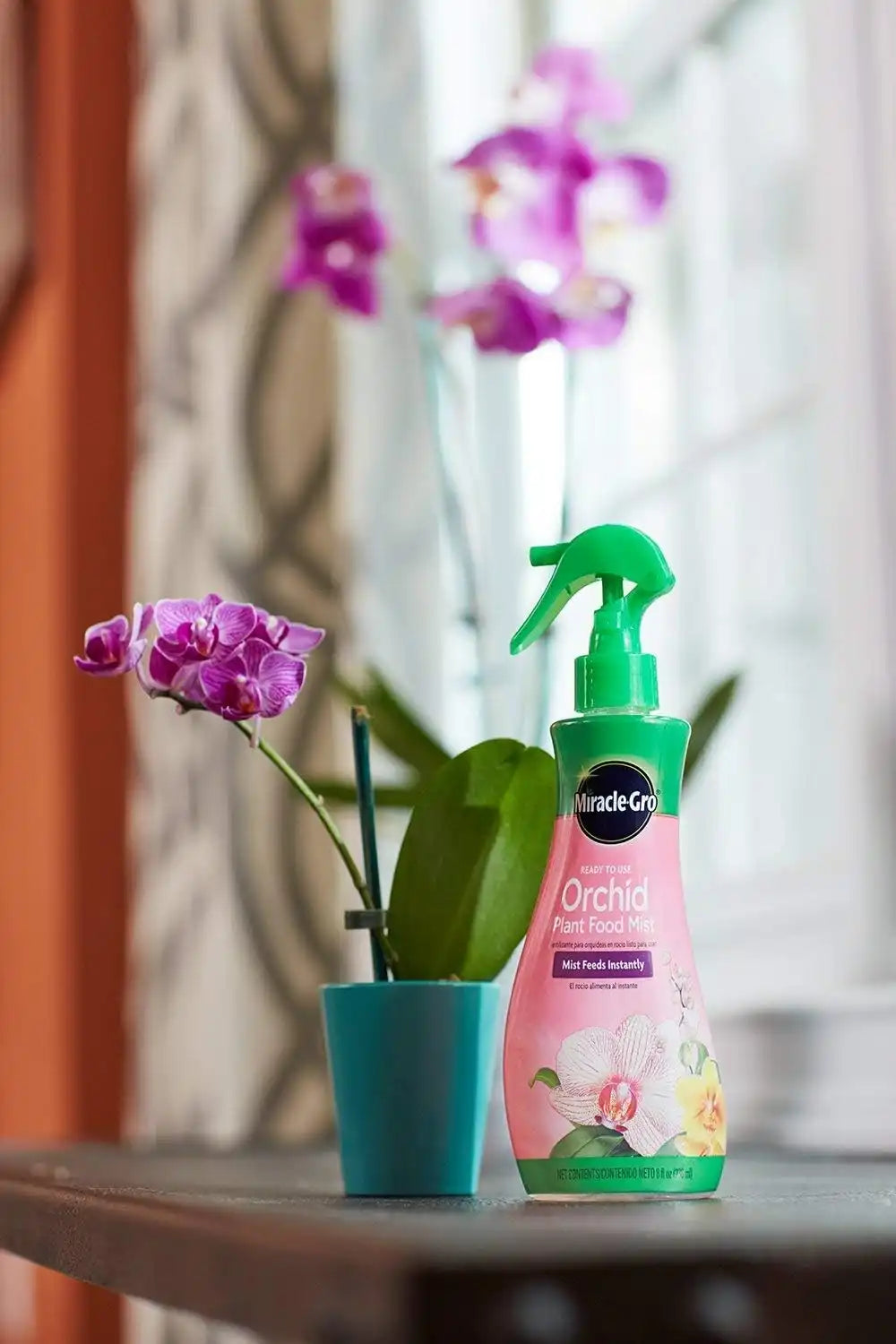 Scotts Ready-To-Use Orchid Plant Food Mist, 8 oz., Orchid Food Feeds Plants Instantly, 6 Pack