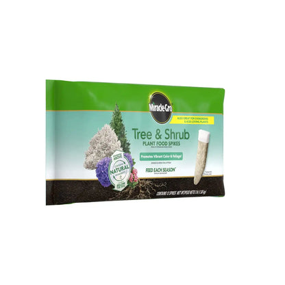 Miracle-Gro Tree & Shrub Plant Food Spikes, 12 Spikes (2-Pack)