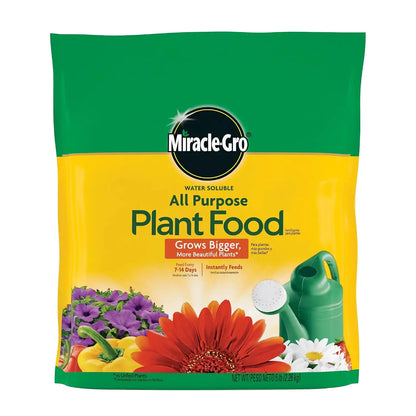 Miracle-Gro Water Soluble All Purpose Plant Food, 5 lb. (Pack of 6)