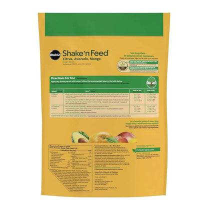 Miracle-Gro Shake 'n Feed Citrus, Avocado and Mango Plant Food, 8 lb.