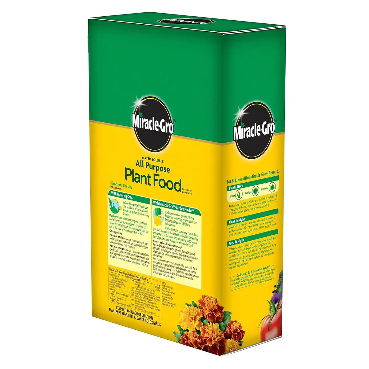 Miracle-Gro Water Soluble All Purpose Plant Food, 12.5 lb.