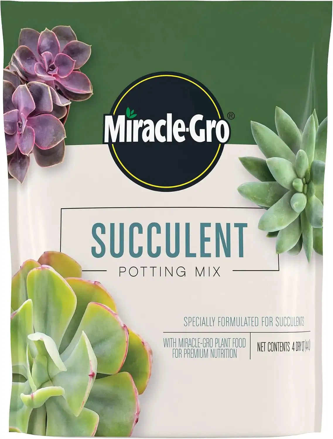 Miracle-Gro Succulent Potting Mix, 4 qt.