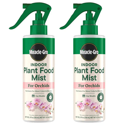 Miracle-Gro Indoor Plant Food Mist for Orchids, 8 fl. oz. (2-Pack)