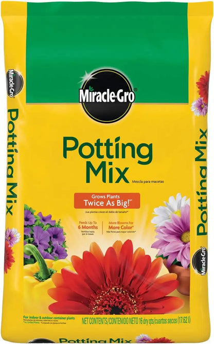 Miracle-Gro Potting Mix, 16 qt.