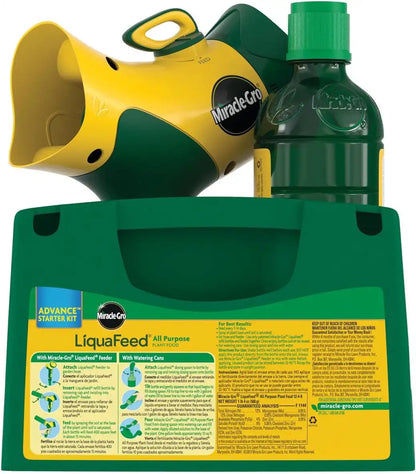 Miracle-Gro 1016111 LiquaFeed Advance Starter Kit with Garden Feeder (6 Pack), 16 oz