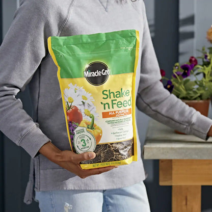 Miracle-Gro Shake 'N Feed All Purpose Plant Food, 8 lb.