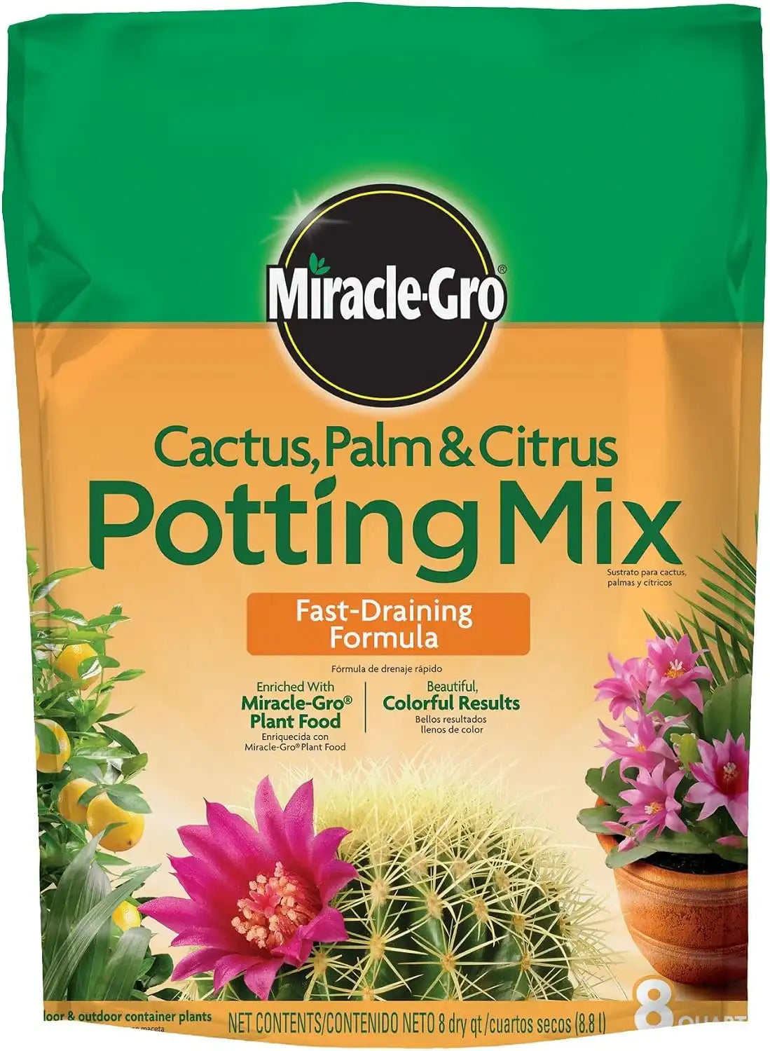 Miracle-Gro Cactus, Palm & Citrus Potting Mix, 8 qt.
