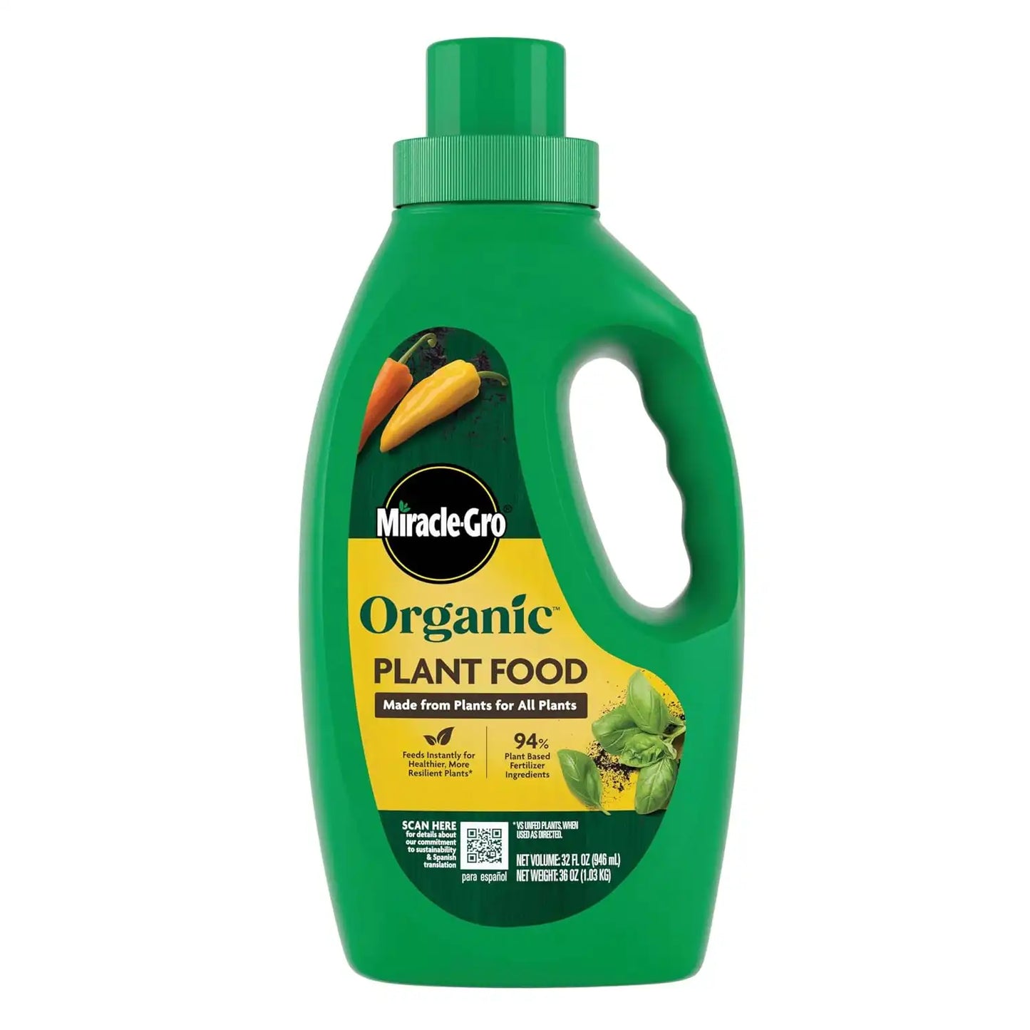 Miracle-Gro Organic Plant Food, 32 fl. oz.