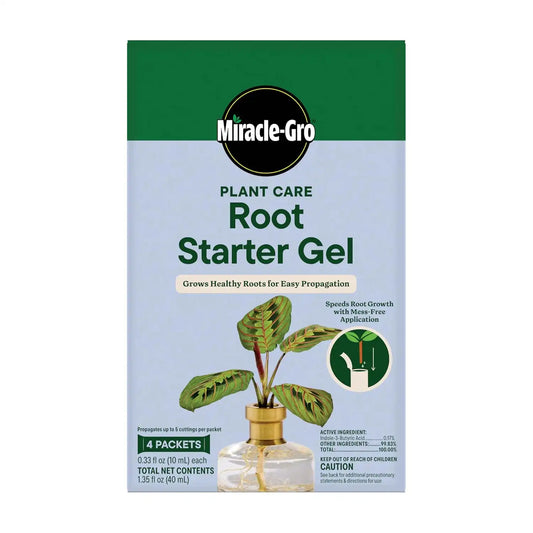 Miracle-Gro Plant Care Root Starter Gel, 4 Packets