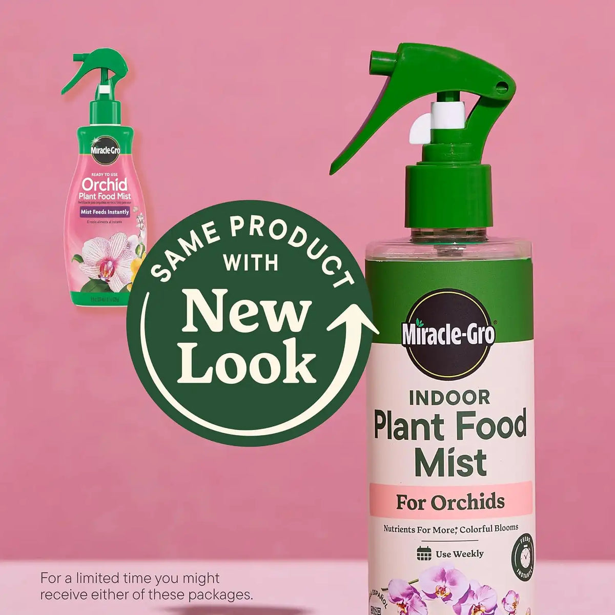Miracle-Gro Indoor Plant Food Mist for Orchids, 8 fl. oz. (2-Pack)