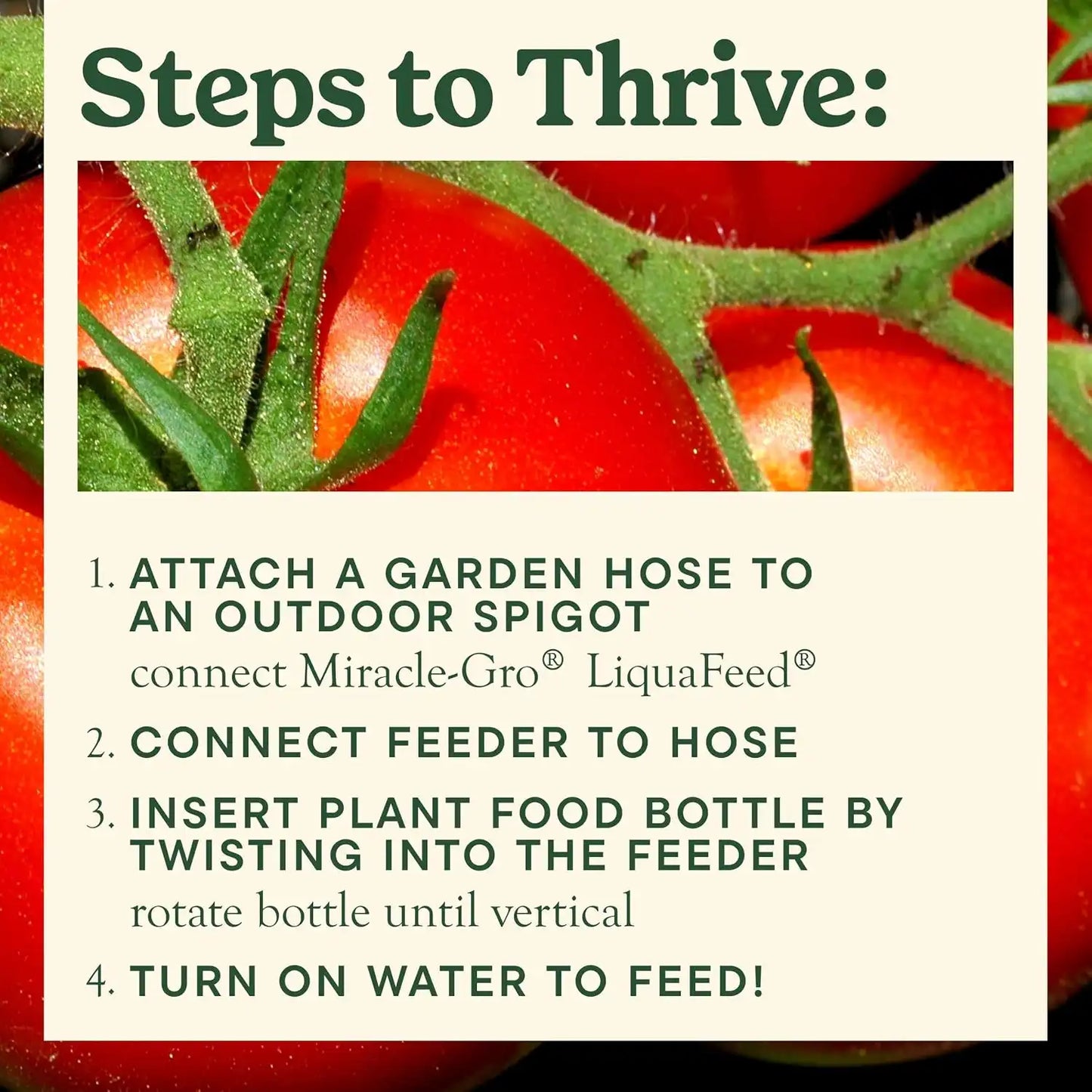 Miracle-Gro LiquaFeed Tomato, Fruits and Vegetables Plant Food (2-Pack)