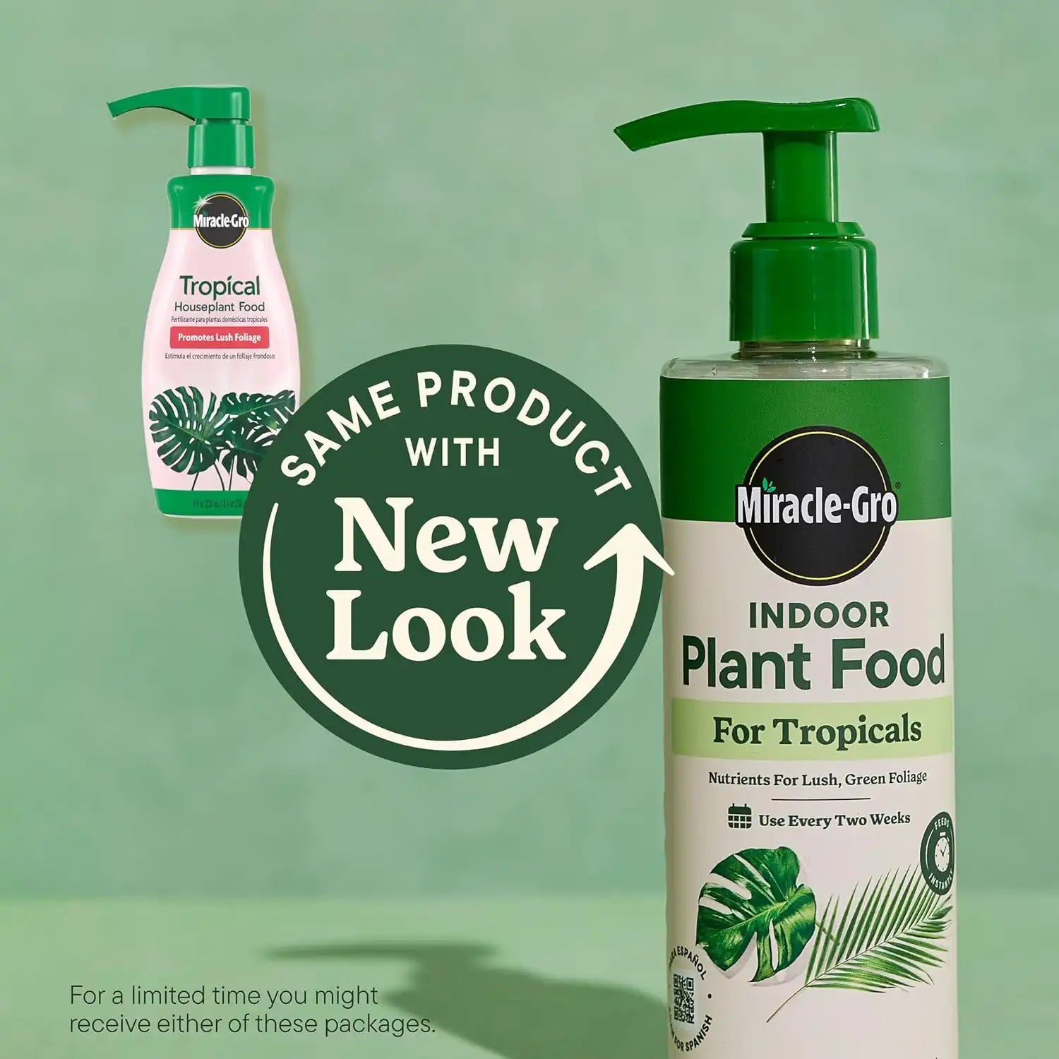 Miracle-Gro Indoor Plant Food for Tropicals, 8 fl. oz. (2-Pack)