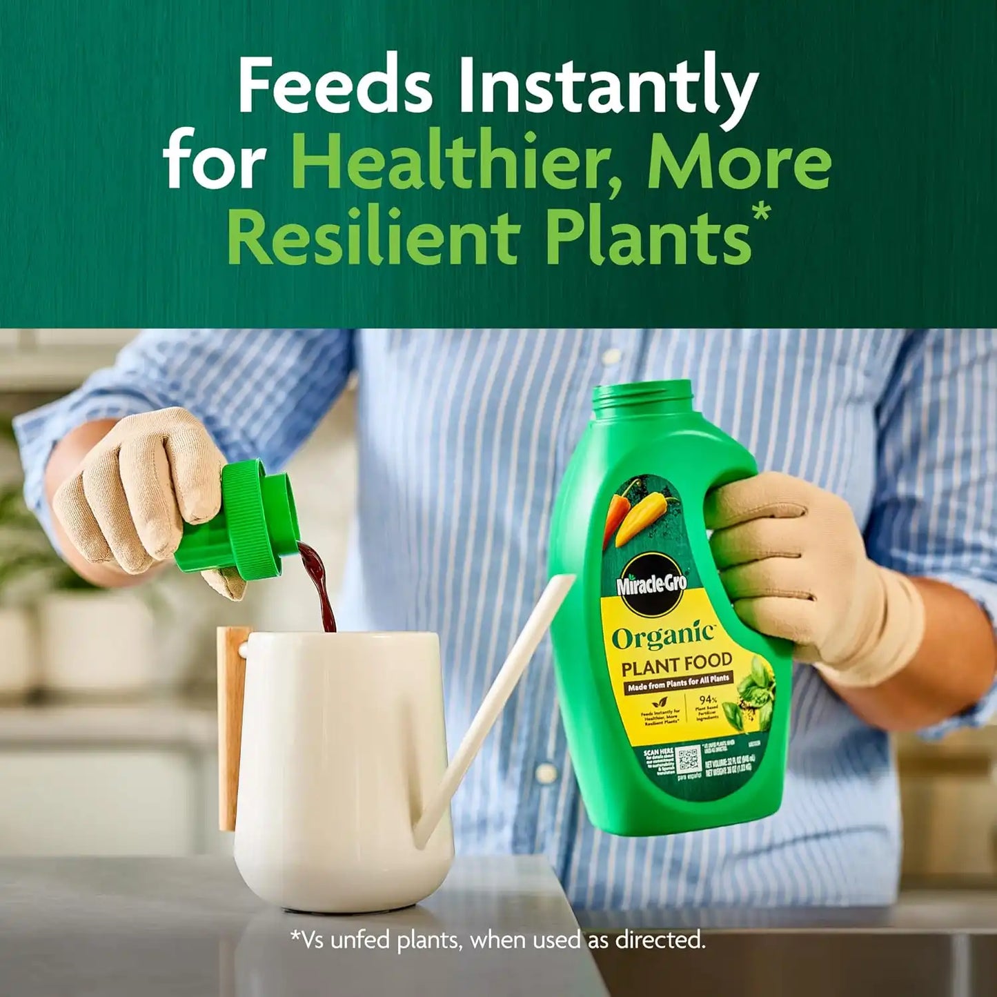 Miracle-Gro Organic Plant Food, 32 fl. oz.