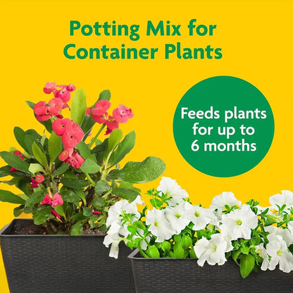 Miracle-Gro 2 Cu Ft Potting Mix and 24-Pack Indoor Plant Food Spikes