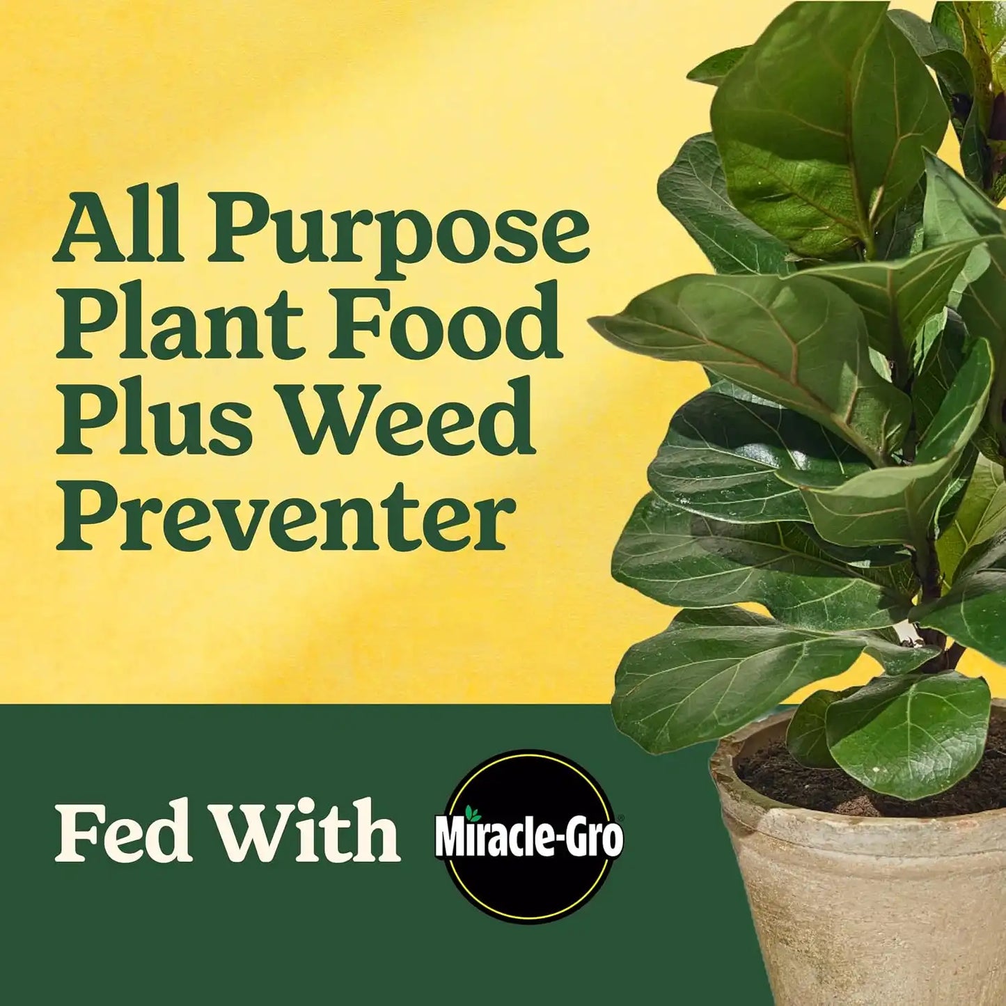 Miracle-Gro Shake 'N Feed All Purpose Plant Food + Weed Preventer1, 4.5 lb.