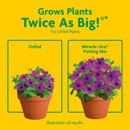 Miracle-Gro Potting Mix, 16 qt. (2-Pack)