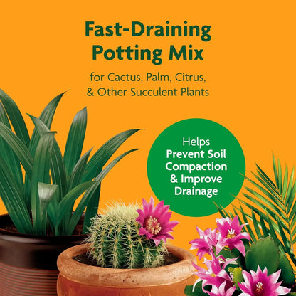Miracle-Gro Cactus, Palm & Citrus Potting Mix, 8 qt.