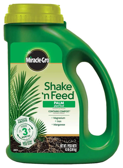 Miracle-Gro Shake 'N Feed Palm Plant Food, 4.5 lb.