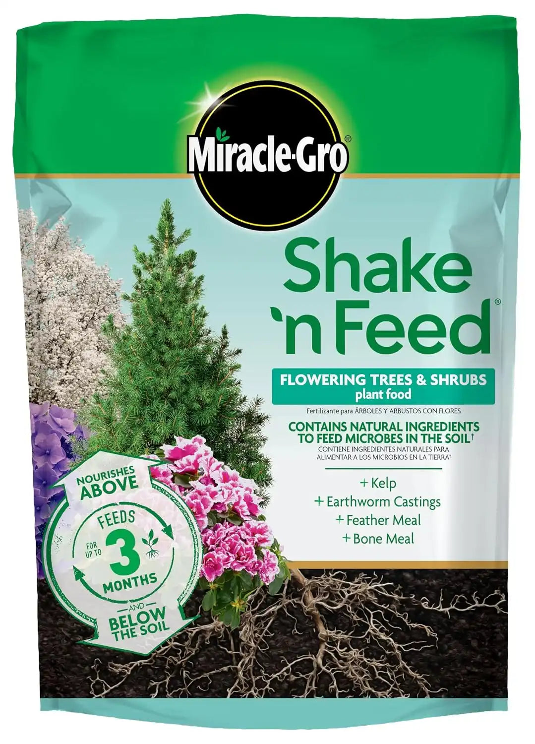 Miracle-Gro Shake 'N Feed Flowering Trees & Shrubs Plant Food, 8 lb.