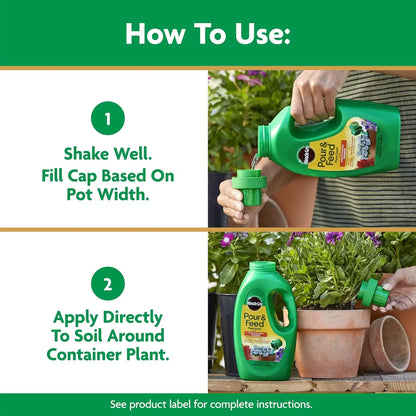 Miracle-Gro Pour & Feed Plant Food, 32 fl. oz.