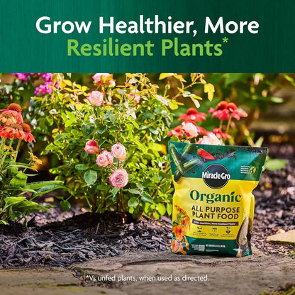Miracle-Gro Organic All Purpose Plant Food, 3 lb. (2-Pack)