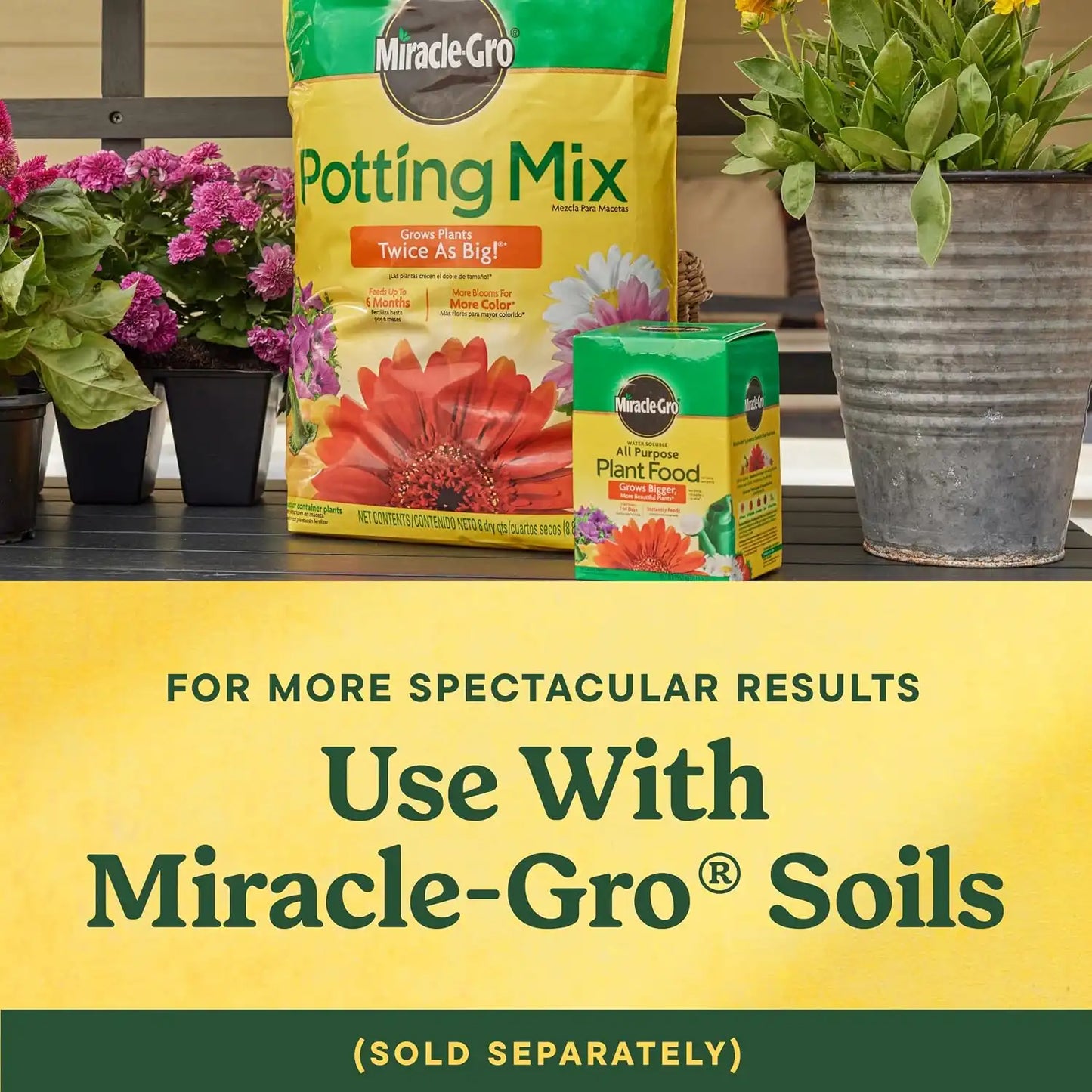 Miracle-Gro Shake 'N Feed All Purpose Plant Food, 1 lb.