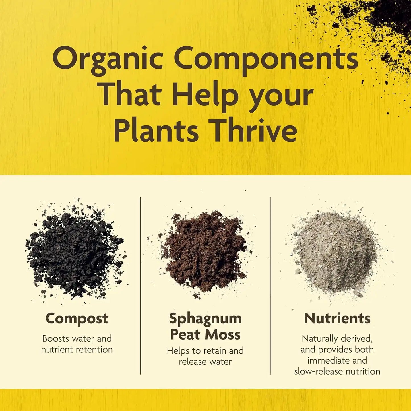 Miracle-Gro Organic Outdoor Potting Mix, 16 qt. (2-Pack)